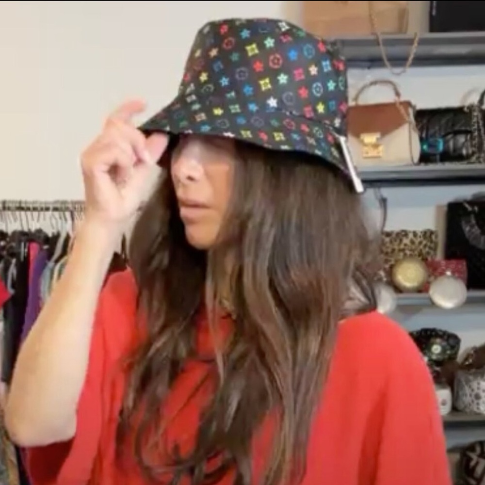 ShopEvelynne Multicolor Patterned Hat - Picture 2 of 2
